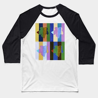 Untitled Stripey Squared Baseball T-Shirt